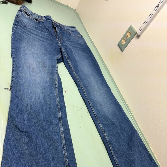 wrangler womens high rise bold boot cut jeans, size 10x32 - Picture 6 of 8